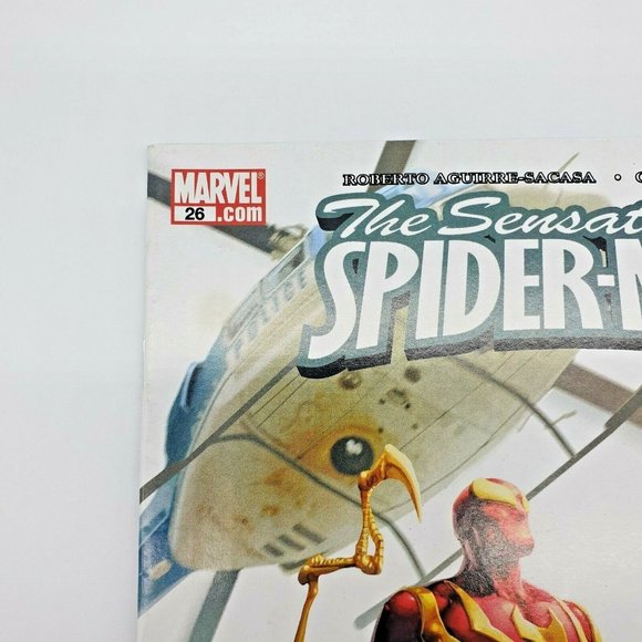 Marvel Sensational Spiderman Comic 26 2006 Sacasa Crain Direct Edition Superhero - Picture 2 of 9